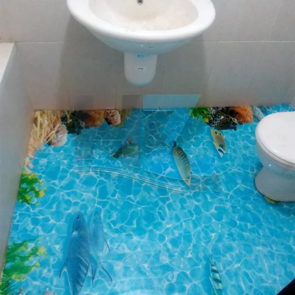 أرضية ايبوكسى ثلاثى الابعاد