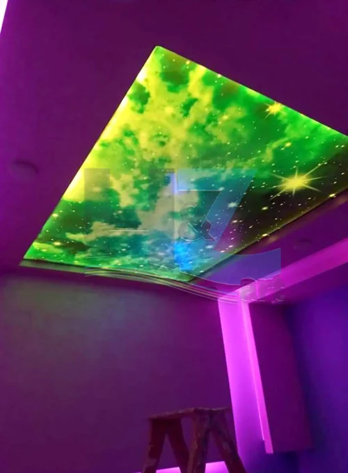 أسقف مضيئة ثلاثية الابعاد