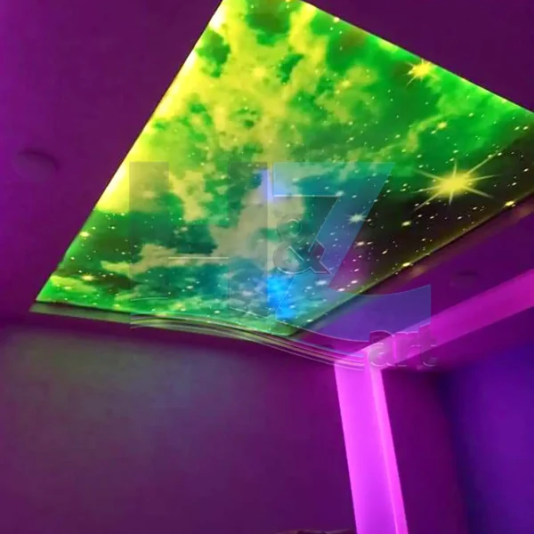 أسقف مضيئة ثلاثية الابعاد