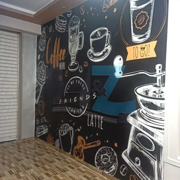 ورق حائط كافية